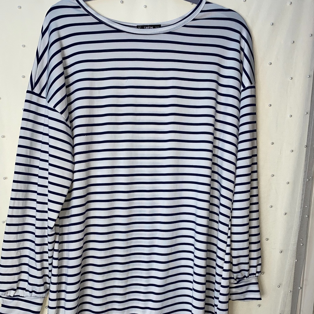 Shein Oversized Long Sleeve Dress